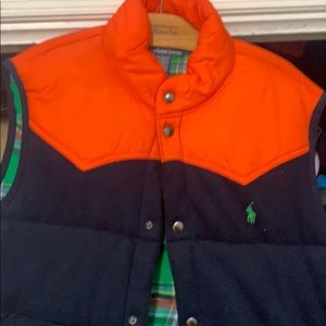 Polo vest jacket vintage